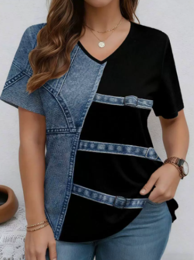 חולצות בייסיק הדפס במגוון דגמים