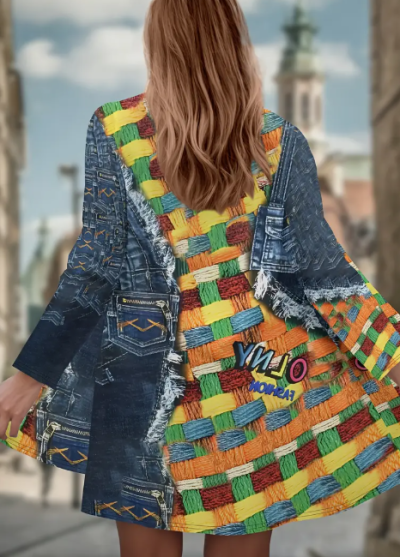 קרדיגן בדגם ארוך מטורף